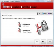 PDF File Decryption Encryption screenshot